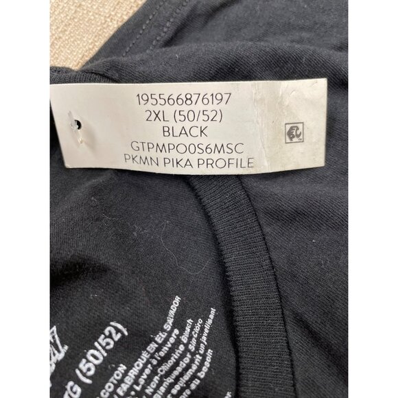 Pokemon Pikachu Black T Shirt Size 2XL SKU 1635 - Picture 5 of 5